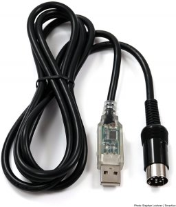 USB to RS-232 (DIN8) cable
